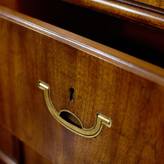 Vintage Mid - Century 9 Drawer Dresser detail view 9 - Whats New Furniture - Portland, Oregon