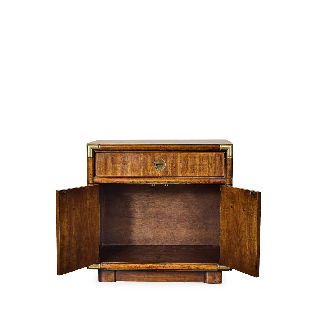 Vintage Mid - Century Nightstand (set of 2) detail view - Whats New Furniture - Portland, Oregon