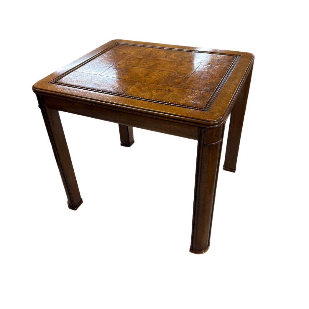 Vintage Rectangular End Table detail view 2 - Whats New Furniture - Portland, Oregon