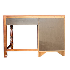 Vintage Four Drawer Desk detail view 2 - Whats New Furniture - Portland, Oregon