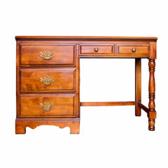 Vintage Four Drawer Desk - Whats New Furniture - Portland, Oregon