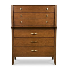 Walnut Mid-Century Dresser - view 2