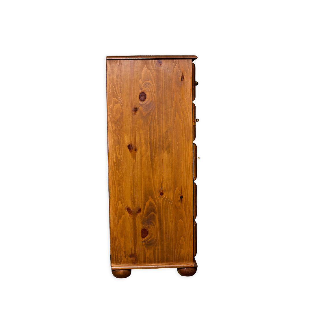 Vintage Wooden Dresser detail view - Whats New Furniture - Portland, Oregon
