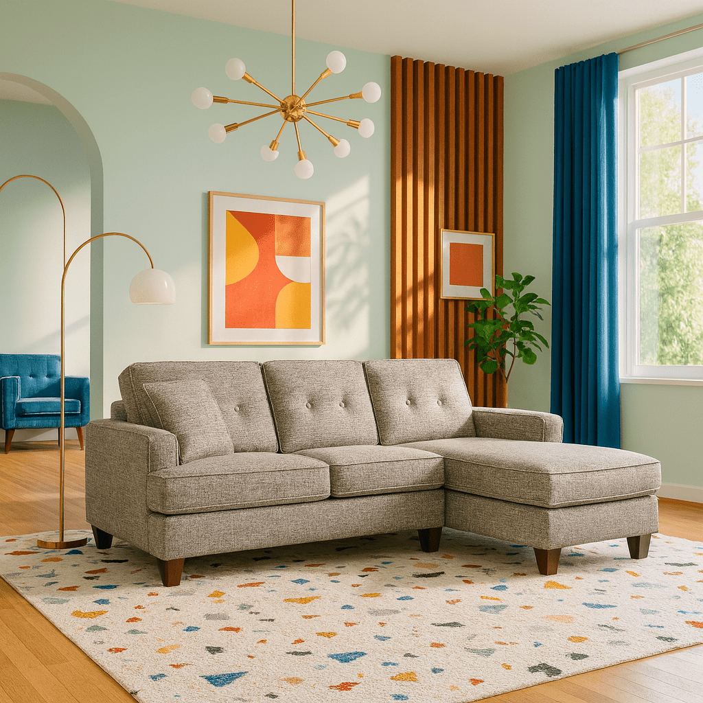 Vista Sofa w/ Storage Chaise in Oslo Tux alternate angle - sofa with storage chaise by Stanton - Whats New Furniture Portland OR