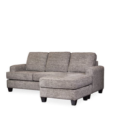 Vista Sofa w/ Storage Chaise in Oslo Tux detail view - sofa with storage chaise by Stanton - Whats New Furniture Portland OR