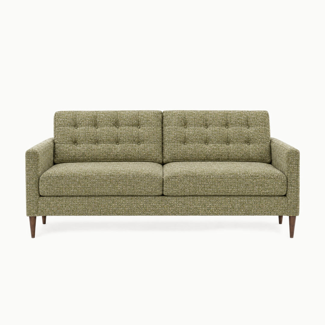 Vogue Modern Sofa in Noriko Herb - studio front view - Stanton - Whats New Furniture Portland OR