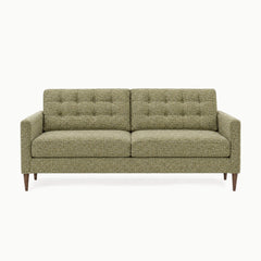 Vogue Modern Sofa in Noriko Herb - studio front view - Stanton - Whats New Furniture Portland OR