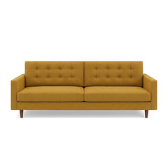 Vogue Modern Sofa in Prescott Tuxedo fabric closeup - modern sofa by Stanton - Whats New Furniture Portland OR