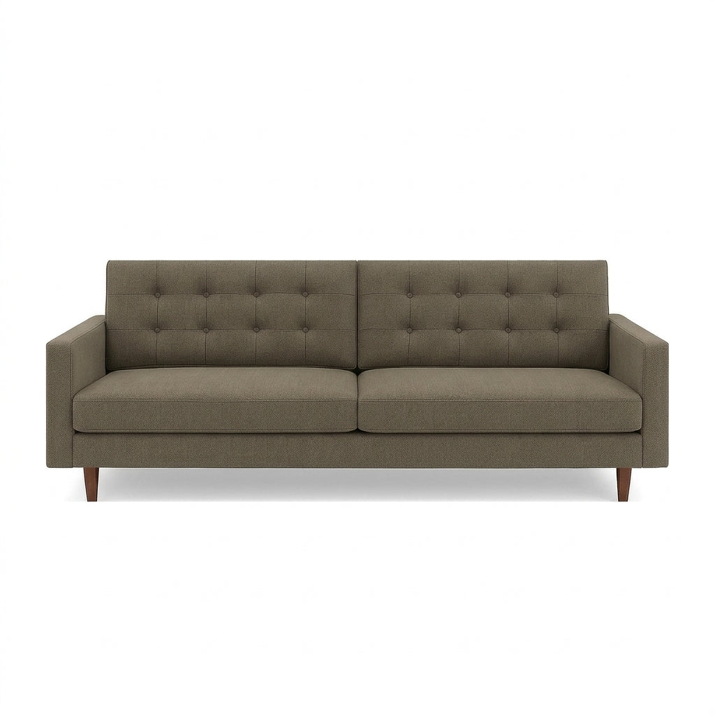 Vogue Modern Sofa in Sensation Midnight detail view - modern sofa by Stanton - Whats New Furniture Portland OR