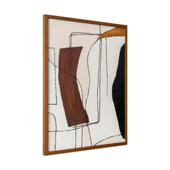 Voyager Framed Painting detail view - Whats New Furniture - Portland, Oregon