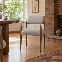Waldon Dining Chair in Thames Coal styled in a Portland home - Whats New Furniture