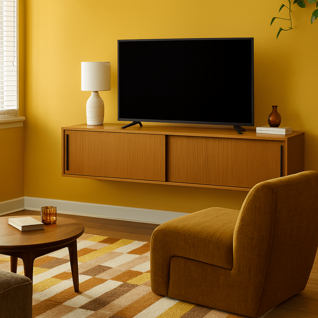 Wall Mounted Console detail view 5 - Whats New Furniture - Portland, Oregon