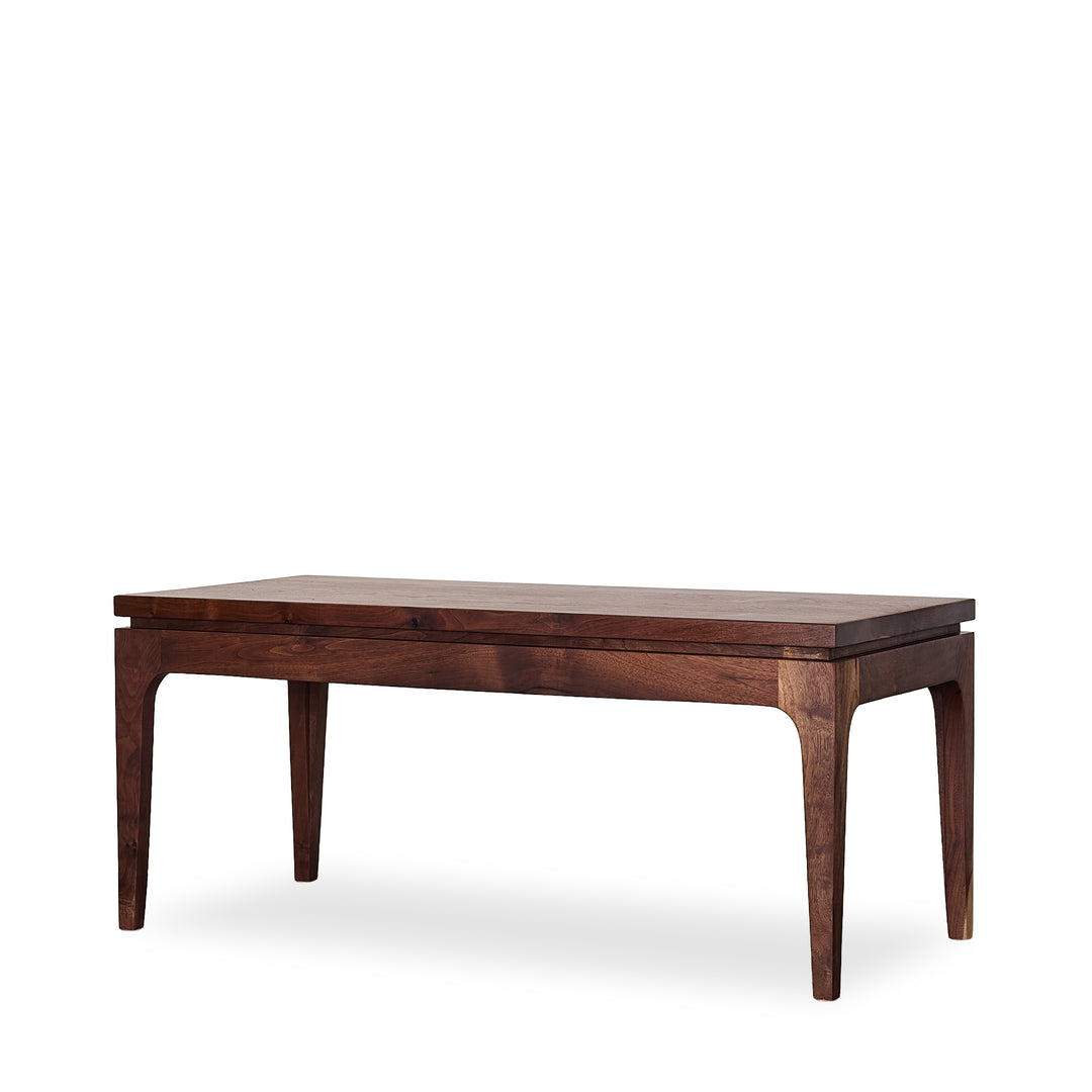 Walnut Coffee Table detail view - Whats New Furniture - Portland, Oregon