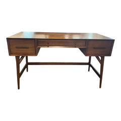 Walnut Mid-Century Desk - view 2