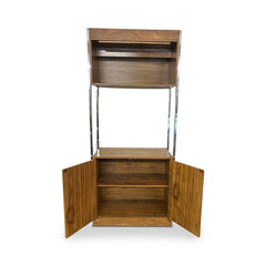 Walnut Mid-Century Storage - view 3