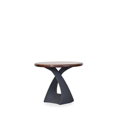 Walnut Slab End Table detail view - Whats New Furniture - Portland, Oregon
