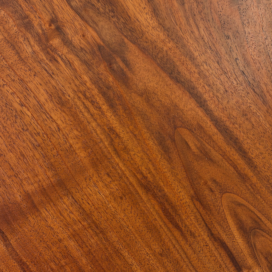 Walnut Slab End Table detail view 4 - Whats New Furniture - Portland, Oregon