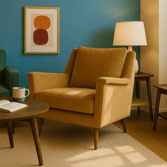 West Elm Accent Chair detail view 5 - Whats New Furniture - Portland, Oregon
