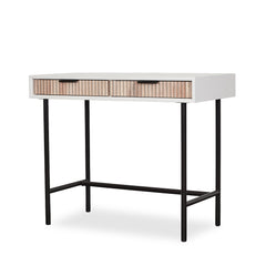 West Elm Desk detail view - Whats New Furniture - Portland, Oregon