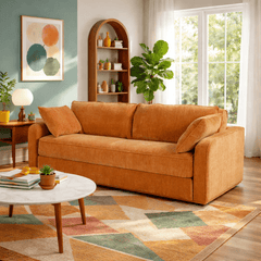Argyle Sleeper Sofa - detail - mid-century modern sleepers - Whats New Furniture Portland OR