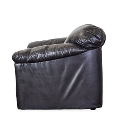 Comfy Leather Loveseat - Whats New Furniture - Portland, Oregon