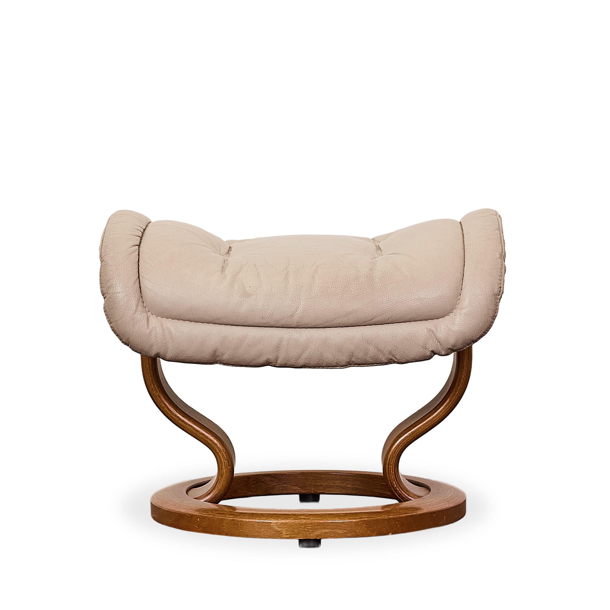 Danish Modern Ottoman - What's New Furniture Portland Oregon