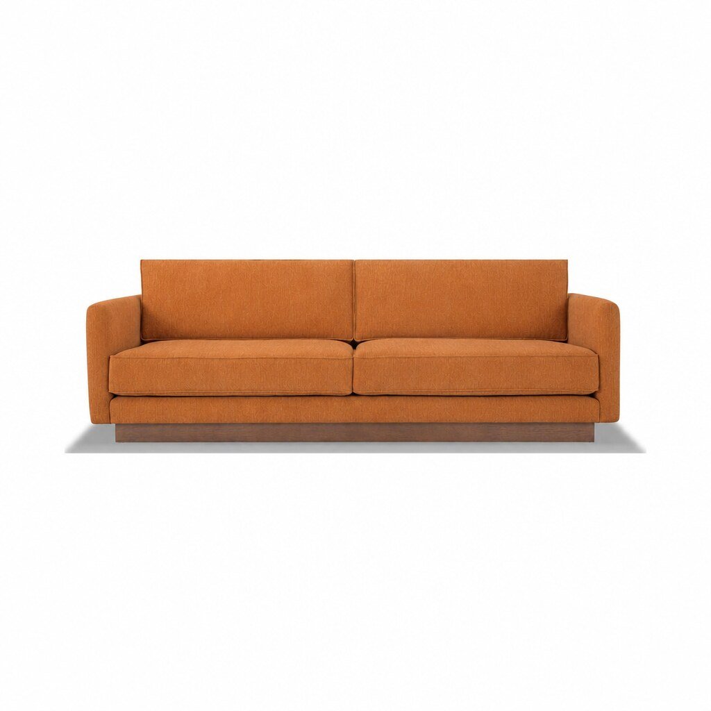 Highland Sofa in Canna Pumpkin - studio - What&
