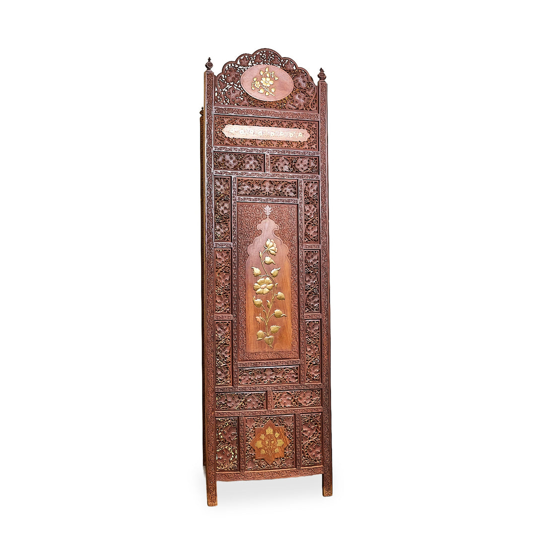 Indian hand carved privacy screen - What&