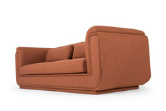 Ladd 3-Seater Sofa in Cute Burnt Umber angle view - sofa by What&