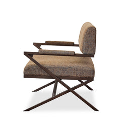 Metal MCM Loveseat Bench - Whats New Furniture - Portland, Oregon