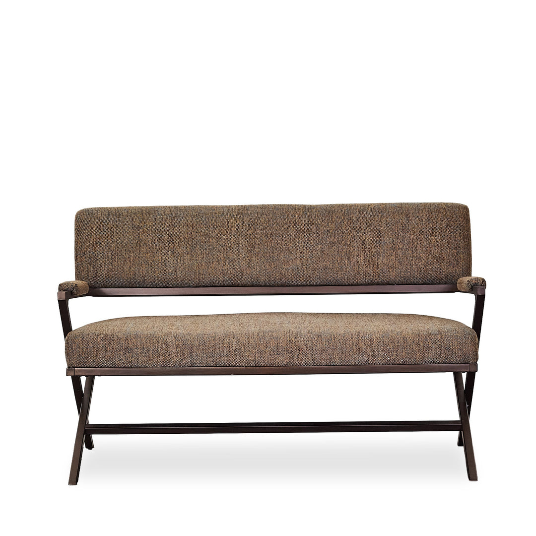 Metal MCM Loveseat Bench - Whats New Furniture - Portland, Oregon