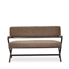 Metal MCM Loveseat Bench - Whats New Furniture - Portland, Oregon