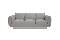 Fairhaven 3-Seater Sofa in Dine Latte greige — front view — What&