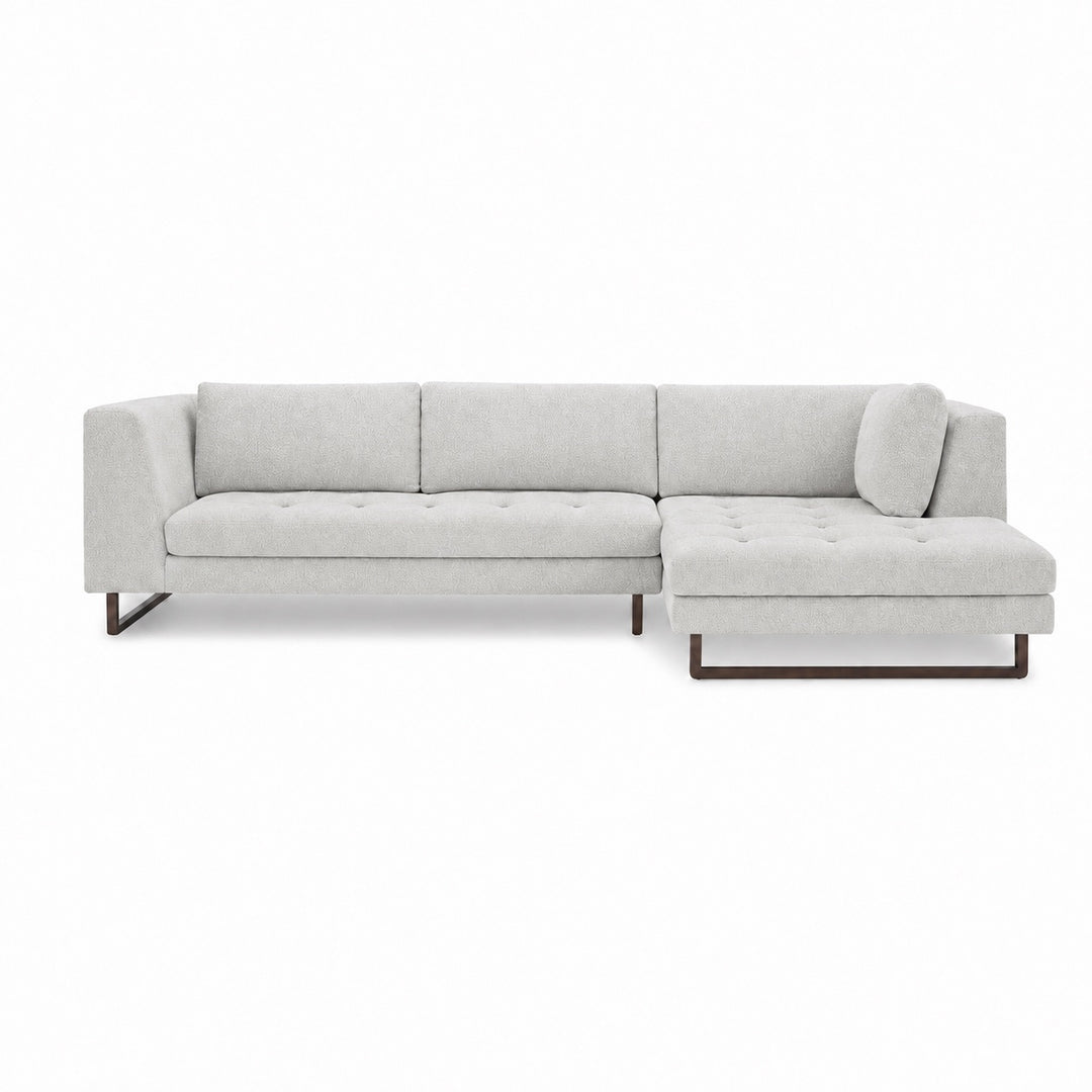 The Hawthorne Sectional in Altro Kit RHF front view - chaise sectional by What&