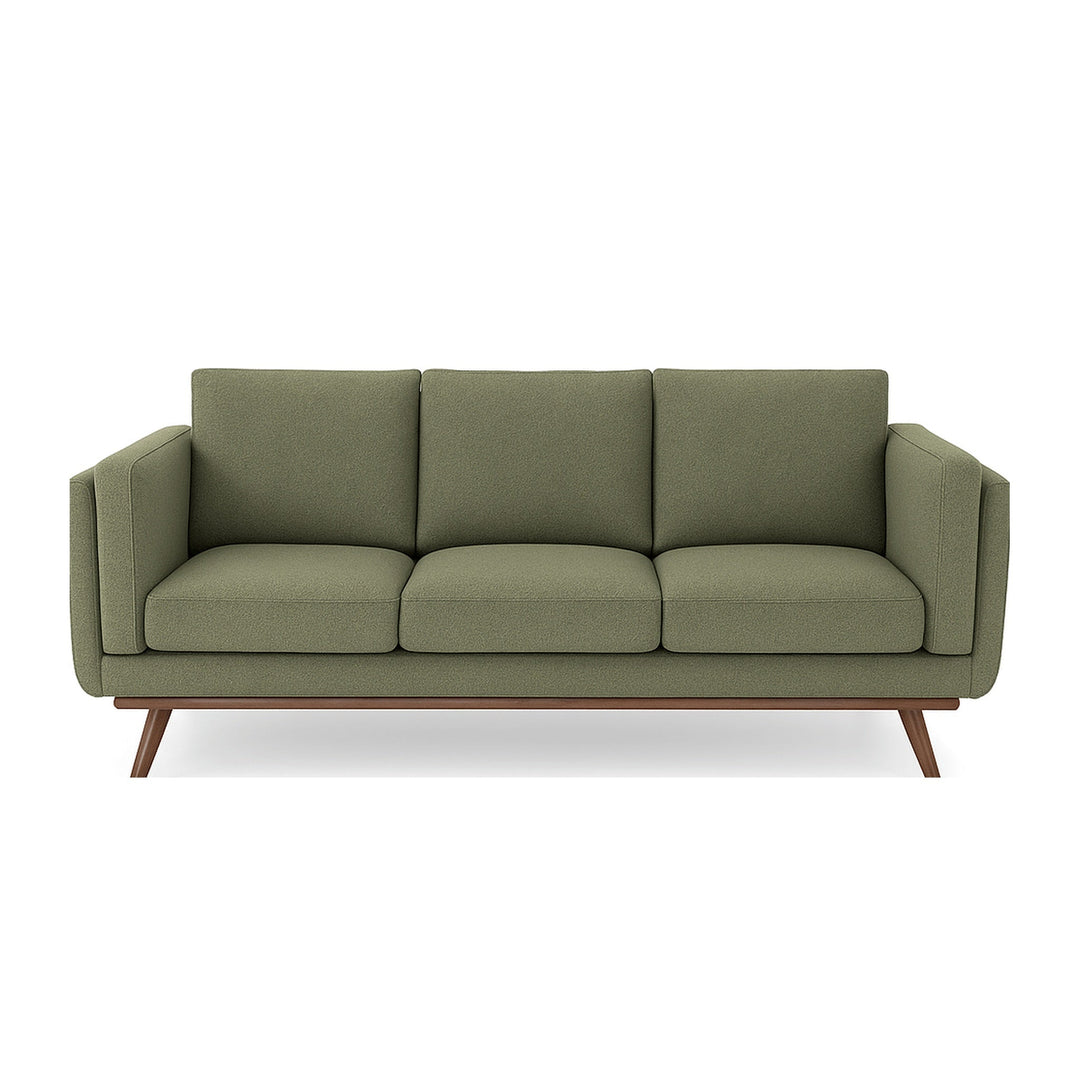 The Powell Sofa - mid-century padded-arm sofa private label - Whats New Furniture Portland OR
