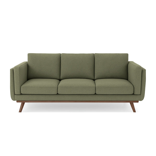 The Powell Sofa in Pasha Army - studio - Whats New Furniture Portland OR