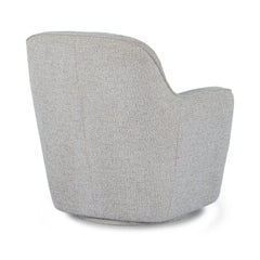 Tillamook Swivel Accent Chair in Milan Linen - studio back - What&