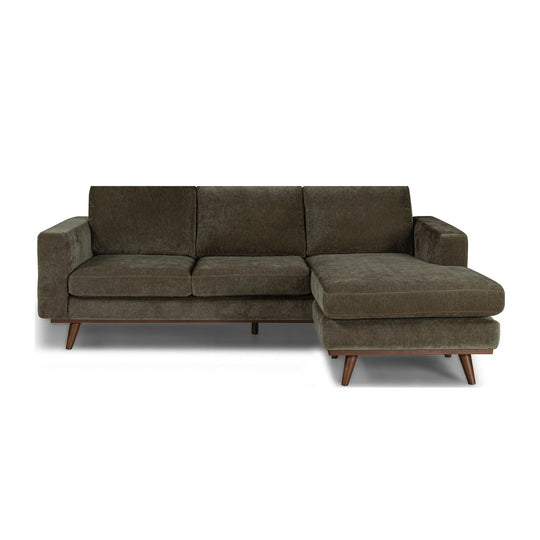 Glenwood Reversible Sectional - side angle - mid-century modern sectionals - Whats New Furniture Portland OR