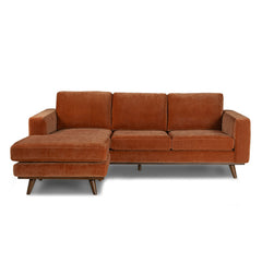Glenwood Reversible Sectional - fabric detail - mid-century modern sectionals - Whats New Furniture Portland OR