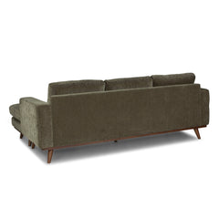 Glenwood Reversible Sectional - construction detail - mid-century modern sectionals - Whats New Furniture Portland OR