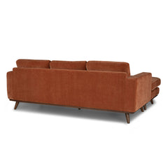Glenwood Reversible Sectional - side angle - mid-century modern sectionals - Whats New Furniture Portland OR