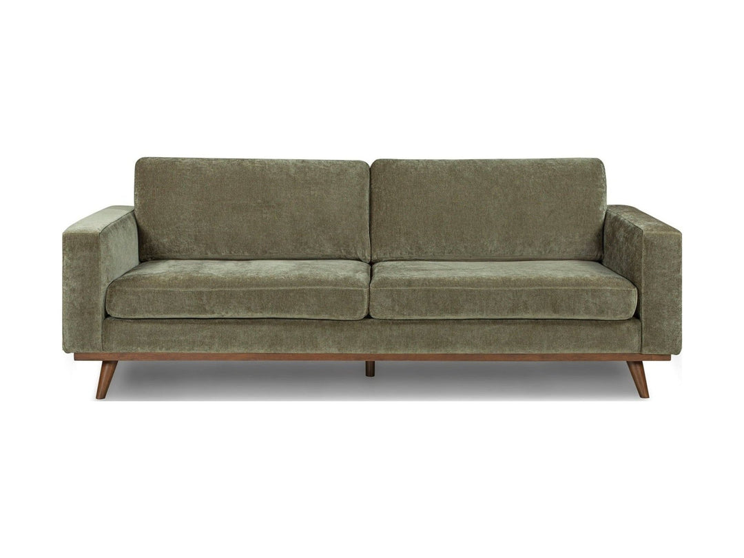 Glenwood Sofa - side angle - mid-century modern sofas - Whats New Furniture Portland OR