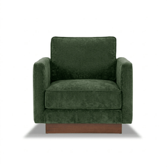 Highland Accent Chair - side angle - mid-century modern chairs - Whats New Furniture Portland OR