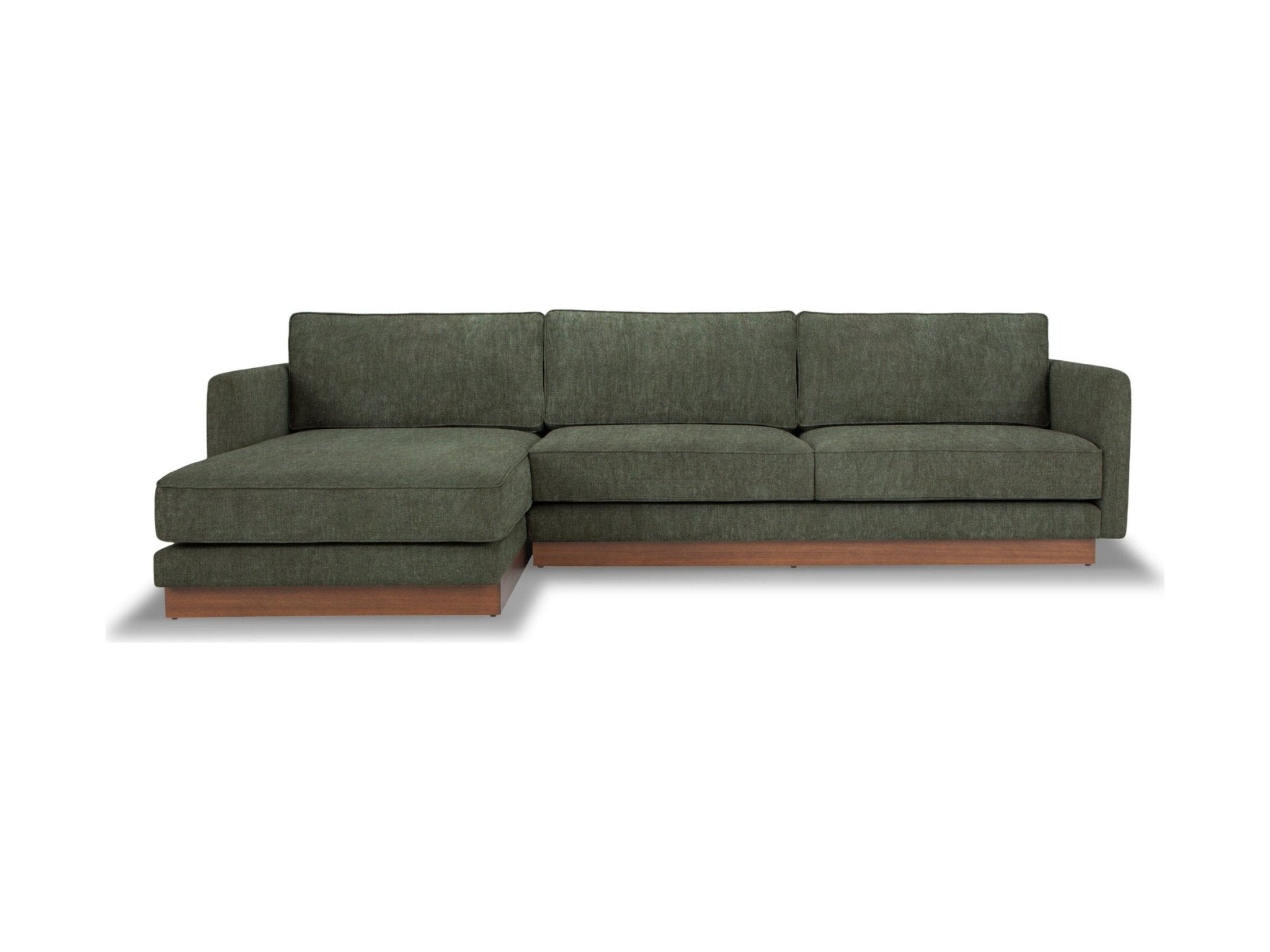 Highland Sectional - side angle - mid-century modern sectionals - Whats New Furniture Portland OR