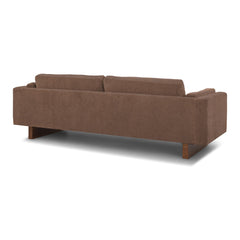 Lovejoy 3-Seater Sofa in Danny Brown fabric - back view - mid-century modern sofa - Whats New Furniture Portland OR