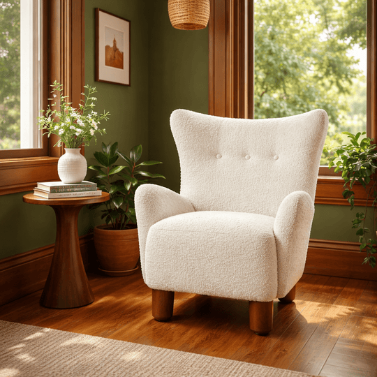Monroe Accent Wing Chair - Whats New Furniture - Portland, Oregon