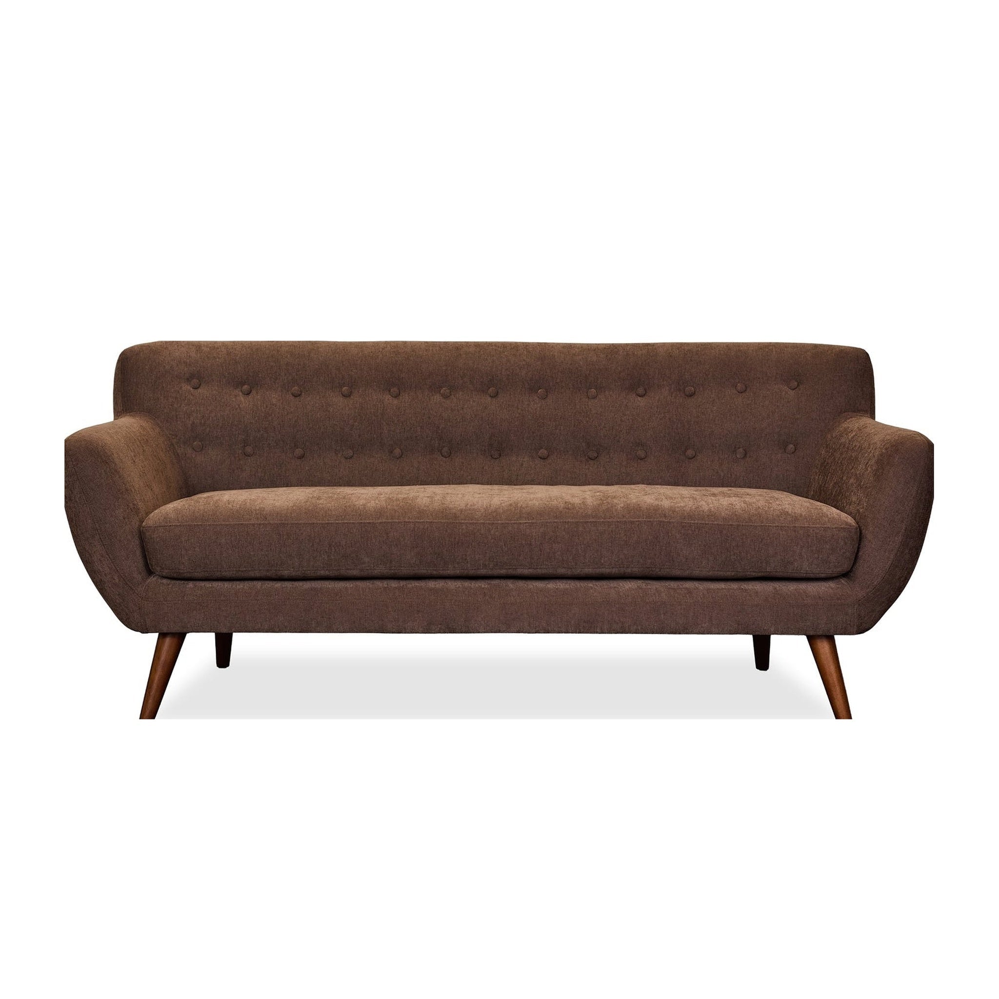 Stark Sofa - Dine Mocca - Studio Front - What's New Furniture Portland Oregon