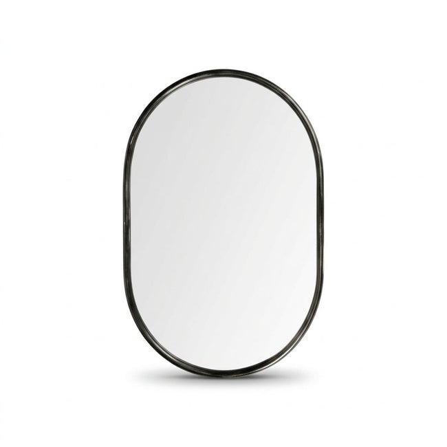 Sylvia Oval Mirror - Studio Front - What's New Furniture Portland Oregon