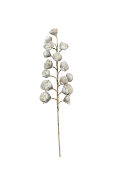 Faux White Berry Branch, 39-Inch Stem — view 2