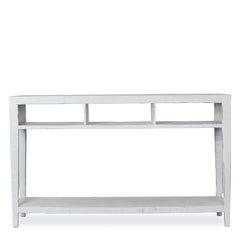 White Washed Console - Whats New Furniture - Portland, Oregon
